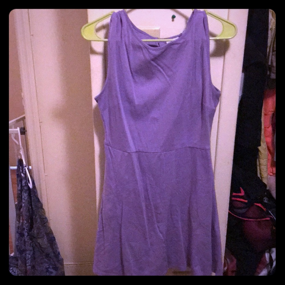 Purple Mini Dress